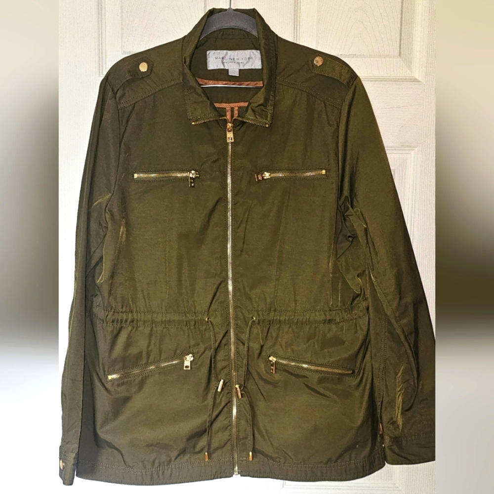 Olive Green Waterproof Jacket